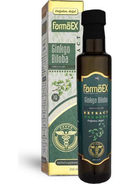 Farmaex Ginkgo Biloba Sıvı Ekstract Ginko Biloba 250 ml