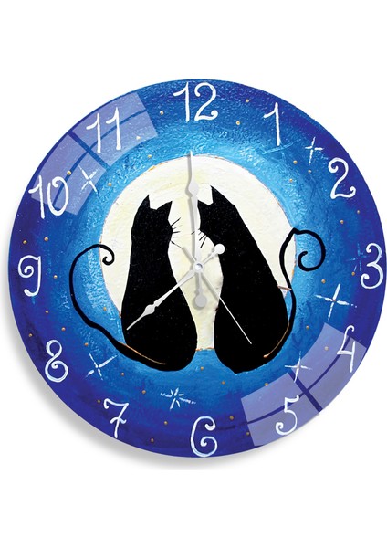 Kedi Cam Saat - 40 cm