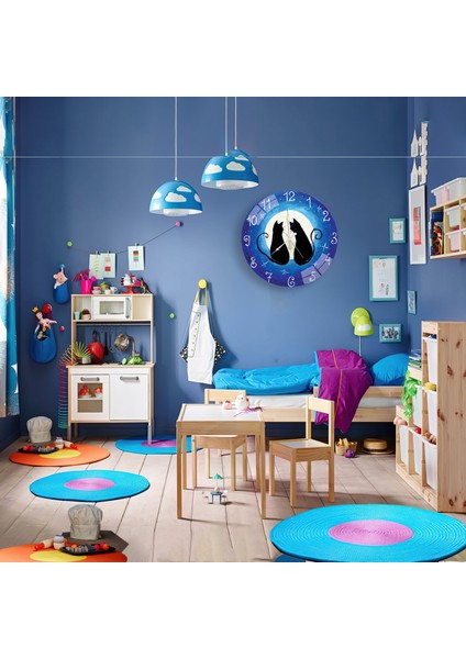 Kedi Cam Saat - 40 cm modelleri