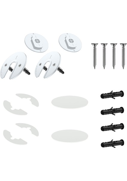 90 Derece Dönebilir Duvar Montaj Tablet Braketi (Yurt Dışından)