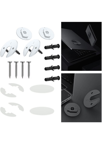 90 Derece Dönebilir Duvar Montaj Tablet Braketi (Yurt Dışından) fırsatları