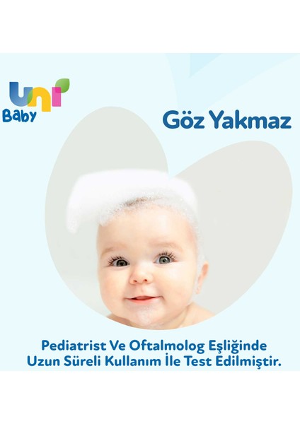 Uni Baby Göz Yakmayan Bebek Şampuanı 700 Ml