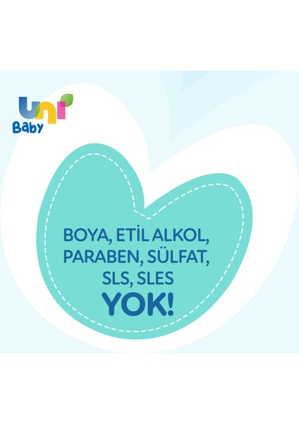 Uni Baby Göz Yakmayan Bebek Şampuanı 700 Ml