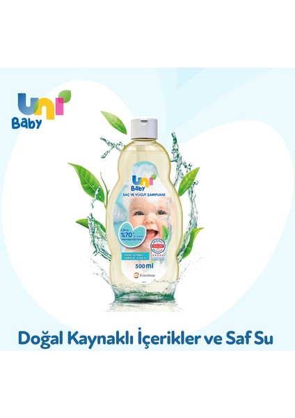 Bebek Saç ve Vücut Şampuanı 500 ml