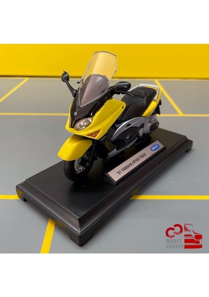 Yamaha XP500 Tmax 1/18 Ölçek *c&c Model Garage* Diecast Metal Model Motosiklet