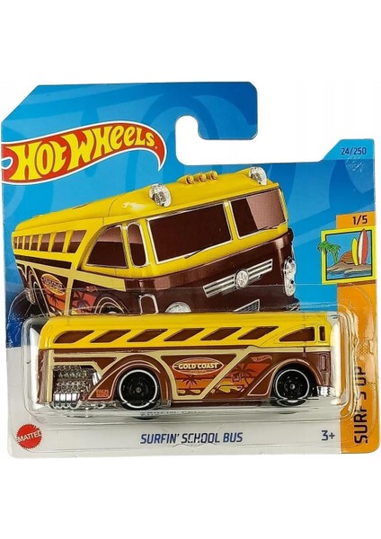 Hotwheels Hot Wheels Tekli Arabalar Surfın School Bus HKJ32