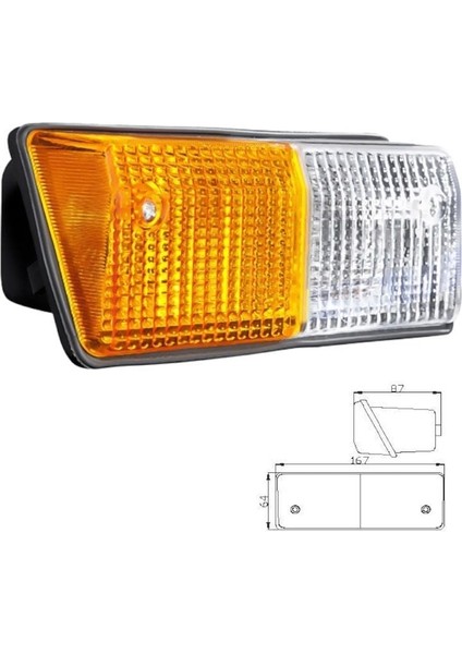 Traktör 55-46 Ön Park Lambası Sol modelleri