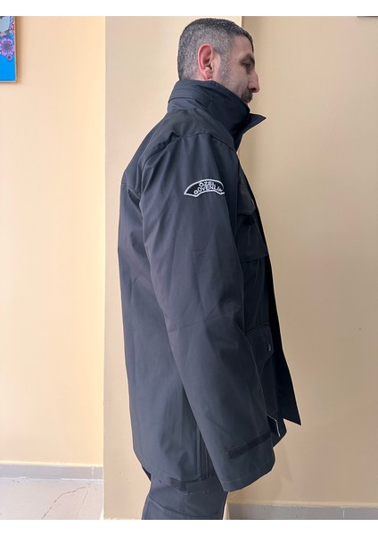 Erkek Yeni Yasa Kamu Personel Özel Güvenlik Kışlık Tekli Kaban fırsatları