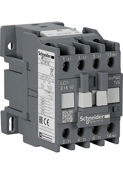 SCHNEİDER ELECTRİC Easypact Tvs Lc1E1810B5 3P 18A 24Vac Güç Kontaktörü