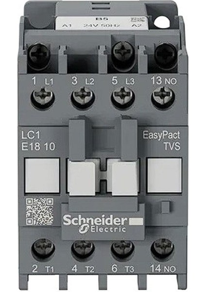 SCHNEİDER ELECTRİC Easypact Tvs Lc1E1810B5 3P 18A 24Vac Güç Kontaktörü fiyatları