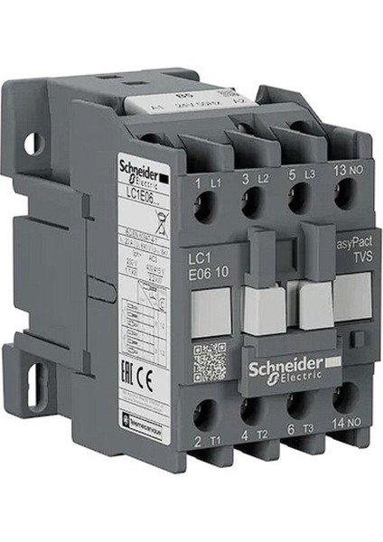 Schneıder Easypact Tvs Lc1E0610B5 3P 6A 24Vac Güç Kontaktörü