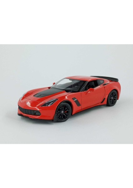 Chevrolet Corvette Z06 Kırmızı 1:24