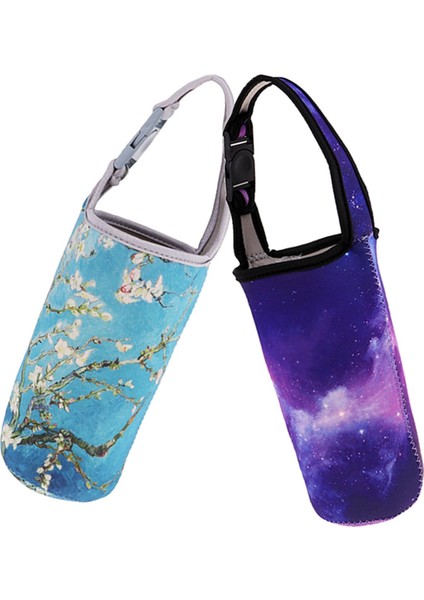 2x Tumbler Taşıyıcı Tutucu Çanta Açık Kamp(Yurt Dışından)