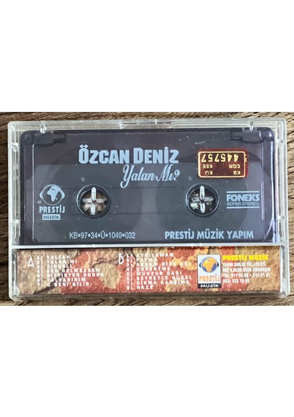Özcan Deniz - Yalan Mı? Kaset (1997)