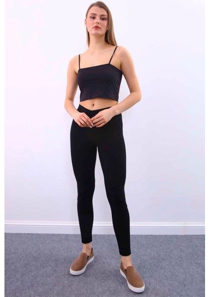 Önü Detaylı Yüksek Bel Tayt fiyatları