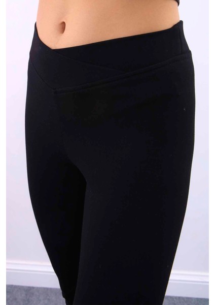 Önü Detaylı Yüksek Bel Tayt modelleri