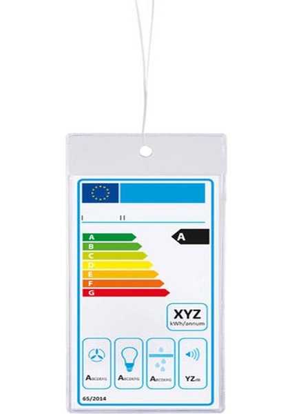Ürün Etiketi Cebi, Üstten Delikli Şeffaf Yumuşak Plastik Cep 82X128 mm - 100ADET