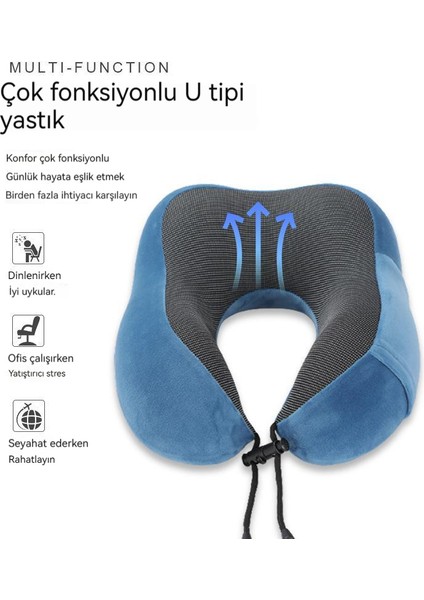 Nakış Geri Tepme Dekompresyon Masajı Kambur U-Yastık (Yurt Dışından)