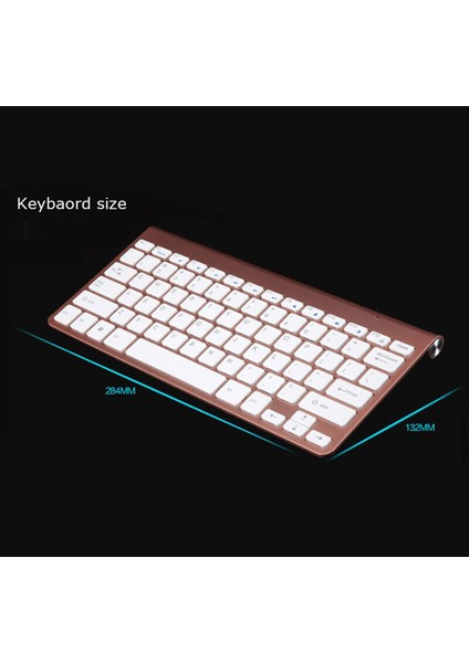 Casper Vıa T8 Uyumlu Kablosuz Taşınabilir Wireless Klavye Mouse Set 2.4 Ghz Siyah