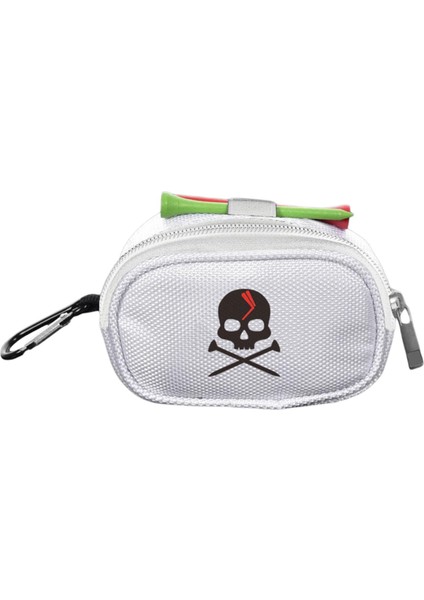 Golf Topu Fermuarlı Torba Çanta Tişört Bel Sahibi Golf Spor Aksesuar Taşıyıcı Beyaz (Yurt Dışından) fiyatları