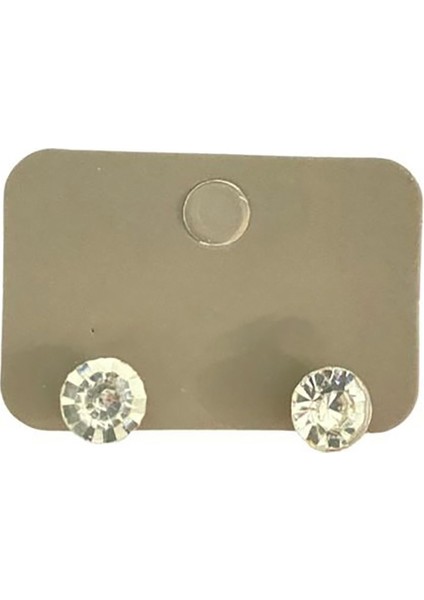 Kadın Beyazlı Mini Küpe