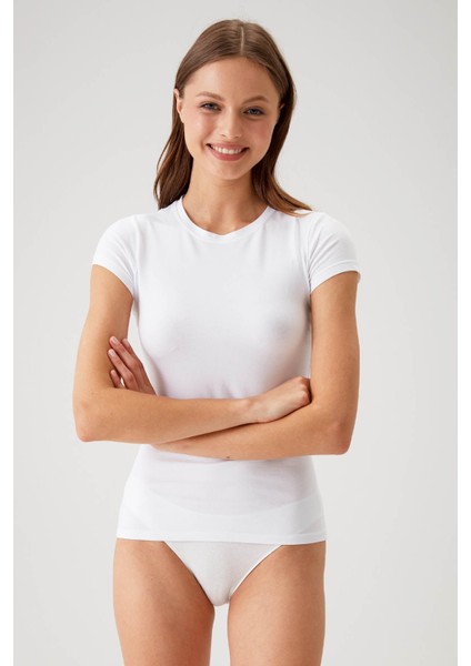 2'li Ekonomik Paket Siyah-Beyaz 1005-2 Kısa Kol Basic T-Shirt / Atlet fiyatları