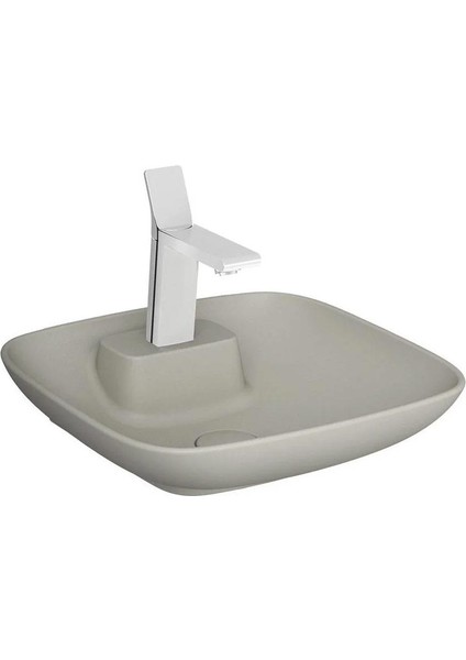 Memoria Kare Çanak Lavabo 45X45 Cm Mat Bej 5887B420-0041