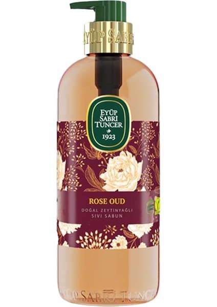 Rose Oud Doğal Zeytinyağlı Sıvı Sabun 500 ml