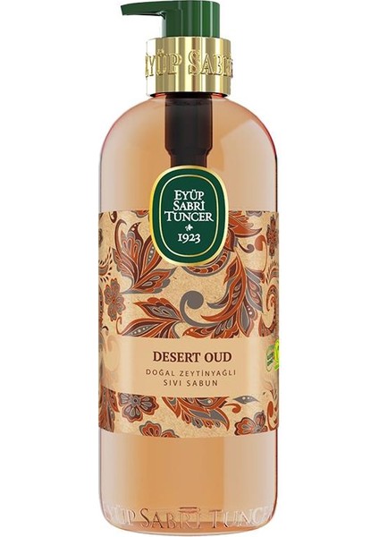 Desert Oud Doğal Zeytinyağlı Sıvı Sabun 500 ml