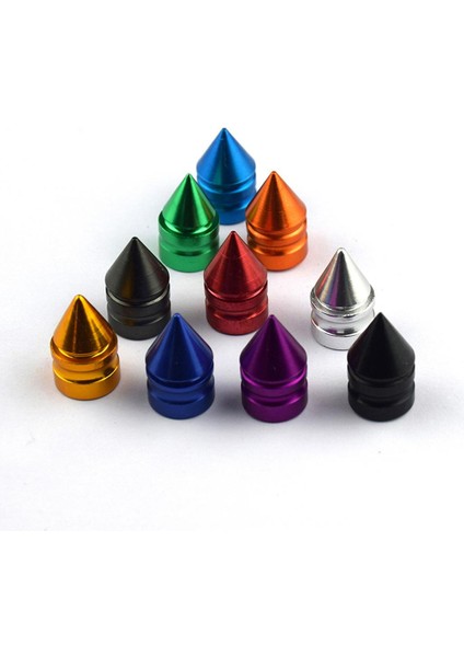 Lastik Kök Valf Kapakları (4pcs Seti) Alüminyum Evrensel | (Yurt Dışından)