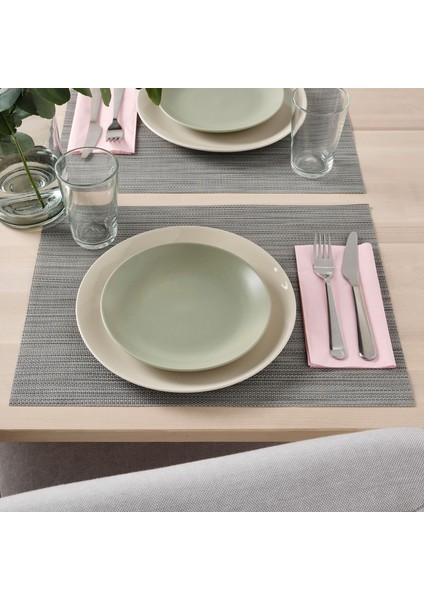 Tatlı Tabağı Seti, Açık Yeşil, 20 Cm, Fargklar