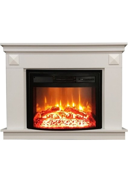 Penida 1800 Watt Dekoratif Elektrikli Şömine Fanlı Isıtıcı