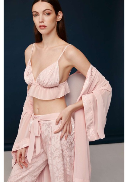 - Kadın Pudra Viskon Jakar 3 Lü Takımı 30013 fiyatları