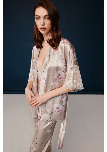 - Kadın Baskılı Saten 3 Lü Takım 30029 modelleri