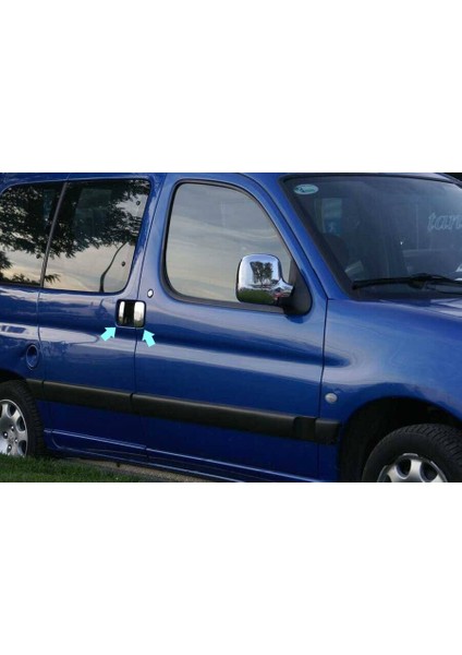 Peugeot Partner 1 Mını Van Kapı Kolu 4 Kapı Paslanmaz Çelik 1996 > 2008 modelleri