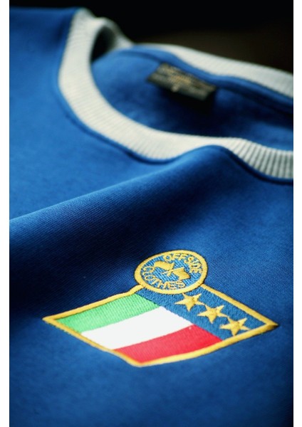- Azzurri - İtalya Retro Sweatshirt modelleri