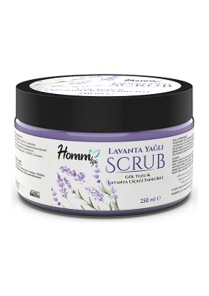 Homm Life Lavanta Yağlı Bitki Tanecikli Scrub