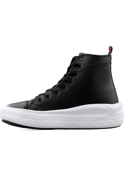 Clementine Pu Kadın Siyah Bilekli Sneaker