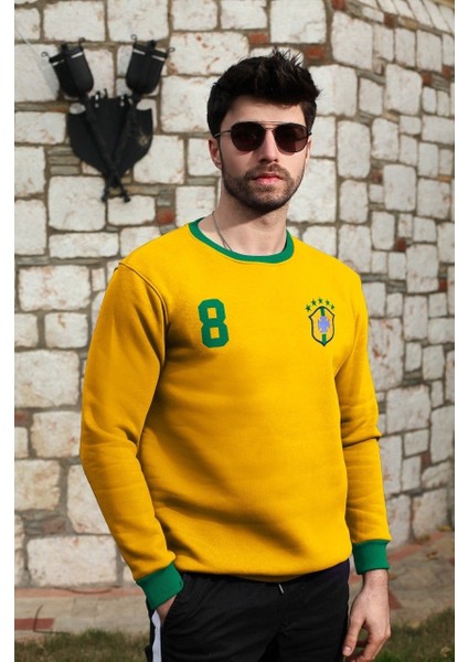 - Brezilya Retro Sweatshirt
