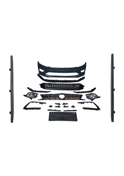 Volkswagen Jetta Gli 2015+ Için Uyumlu Bodykit Full Set
