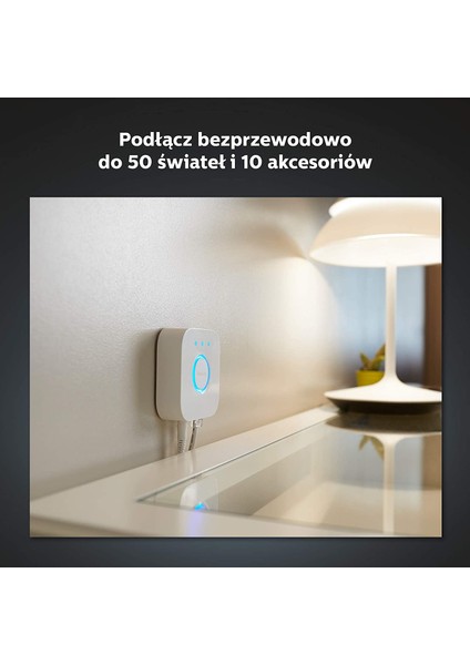 Huewa 8-75W Beyaz Ambiyans Akıllı Başlangıç Seti 3'lü Akıllı Butonlu E27 Bluetooth Özellikli