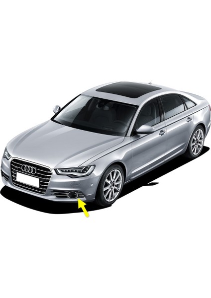 Audi A6 2012-2014 Ön Tampon Sol Sis Farı Çerçevesi Kromlu 4G0807681B fiyatları