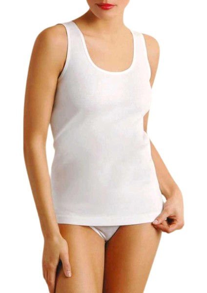 Kadın Saten Biyeli Geniş Askılı Atlet 2010 BGL-ST00975