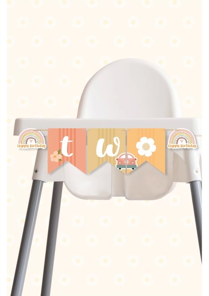 Good Vibes Temalı Two Banner