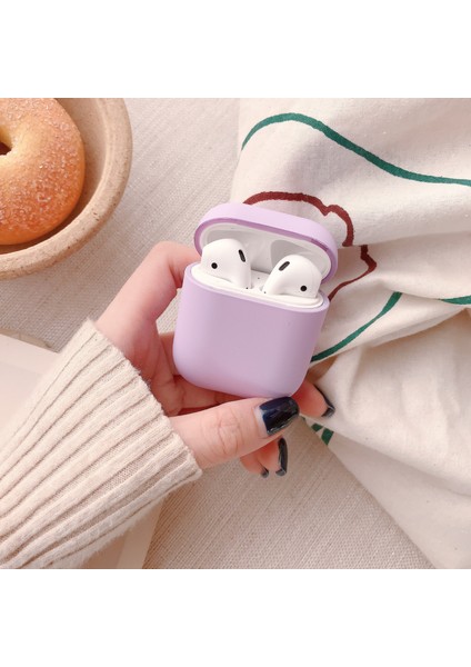 Apple Airpods Pro 2. Nesil Kılıf Darbe Emici Soft Yumuşak Silikon Silinebilir Esnek Tek Parça