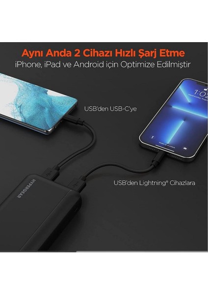 20000 Mah Dual USB Powerbank Beyaz