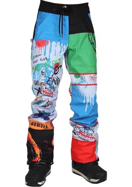 Kafamdaki Kaos Kar Pantolonu Snowsea SS7962 Kadın Snowboard ve Kayak Pantolonu