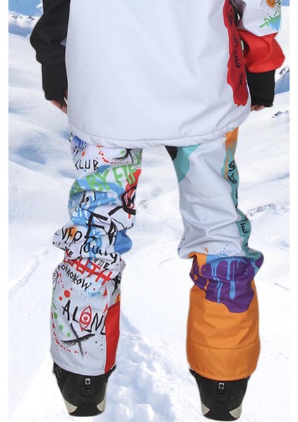 Kafamdaki Kaos Kar Pantolonu Snowsea SS7962 Kadın Snowboard ve Kayak Pantolonu