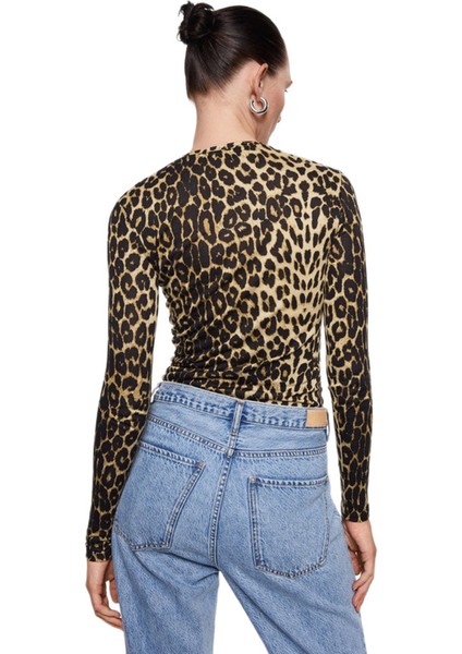 Leopar Body Bluz