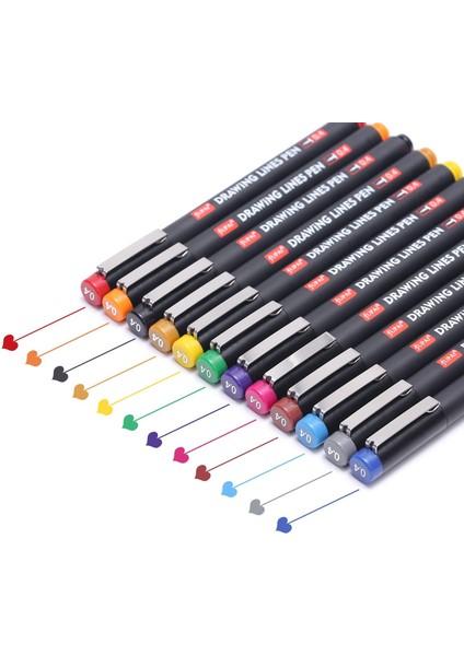 Eskiz Seti Grafik 3'lü Eskiz Defteri Renkli Çizim Kalemi 12'li 50 Ad. Bijou Kartlar modelleri